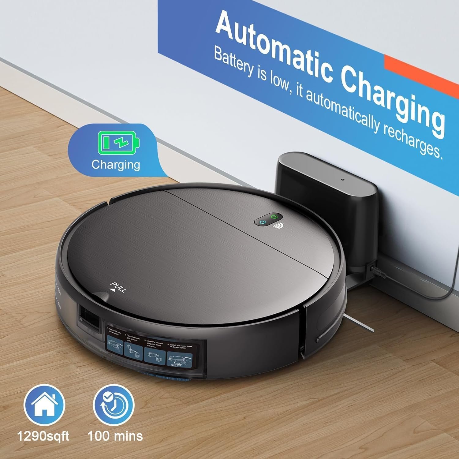 Robot Vacuum and Mop - Image 2